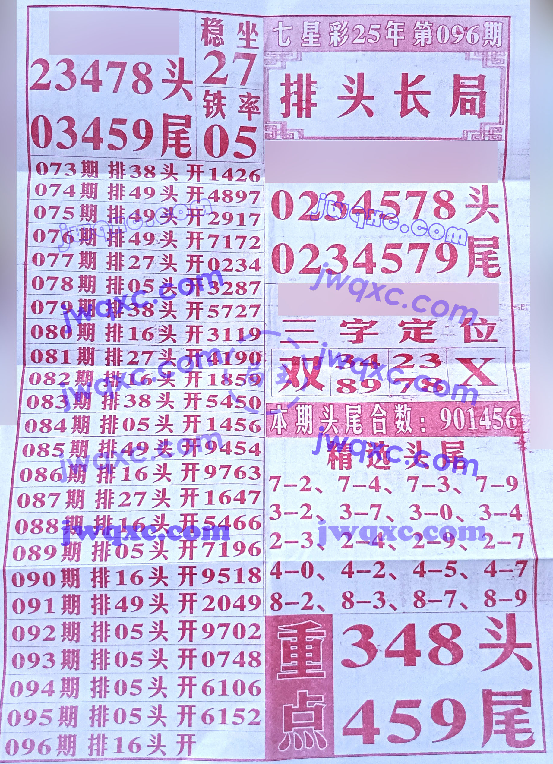 排头长局