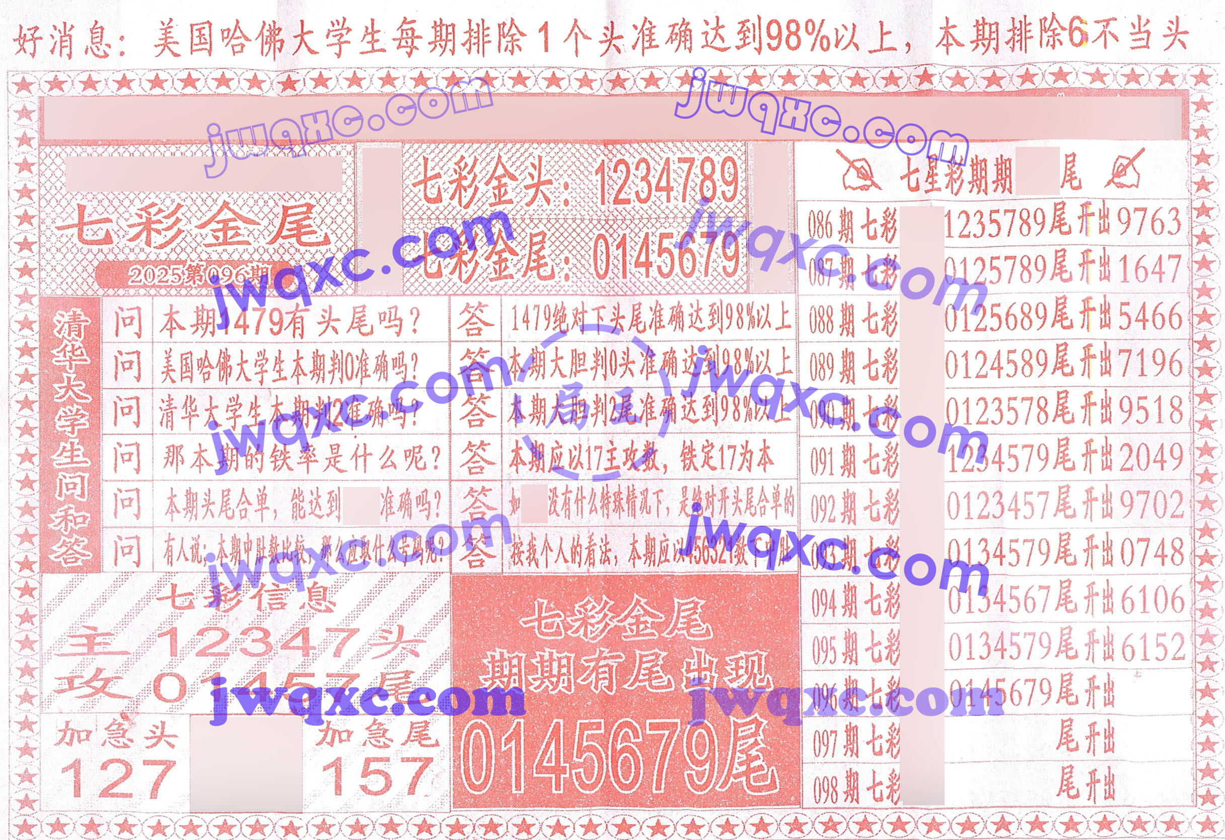 七彩金尾