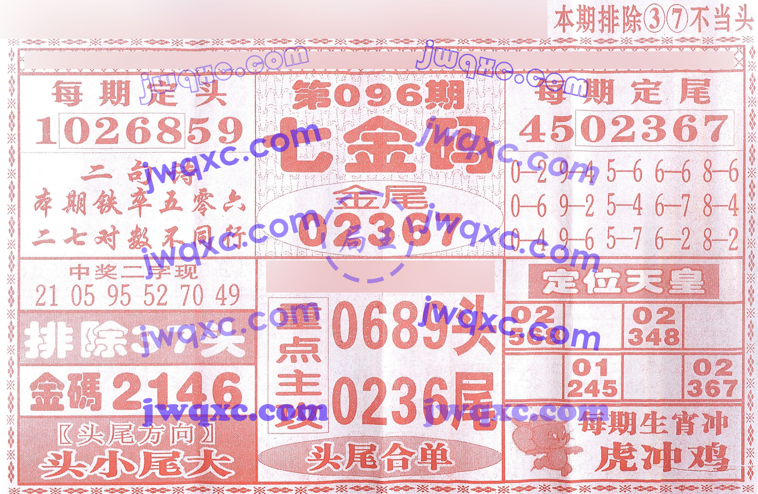 七金码