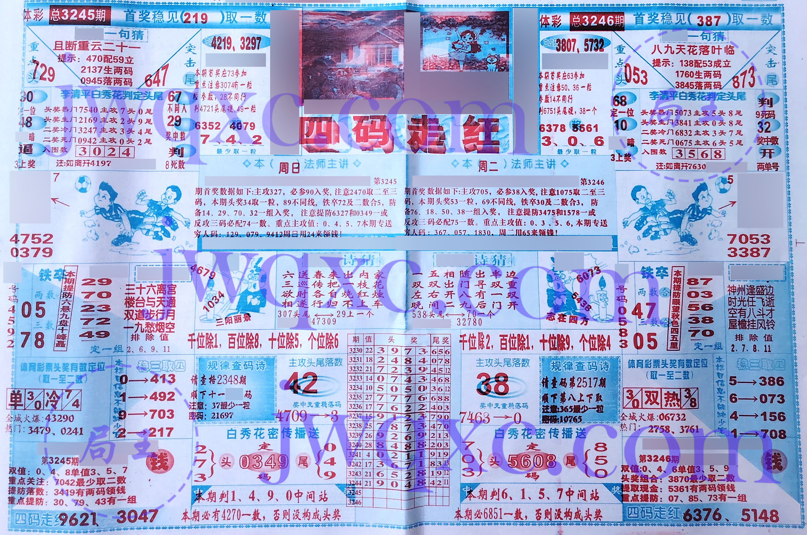 四码走红