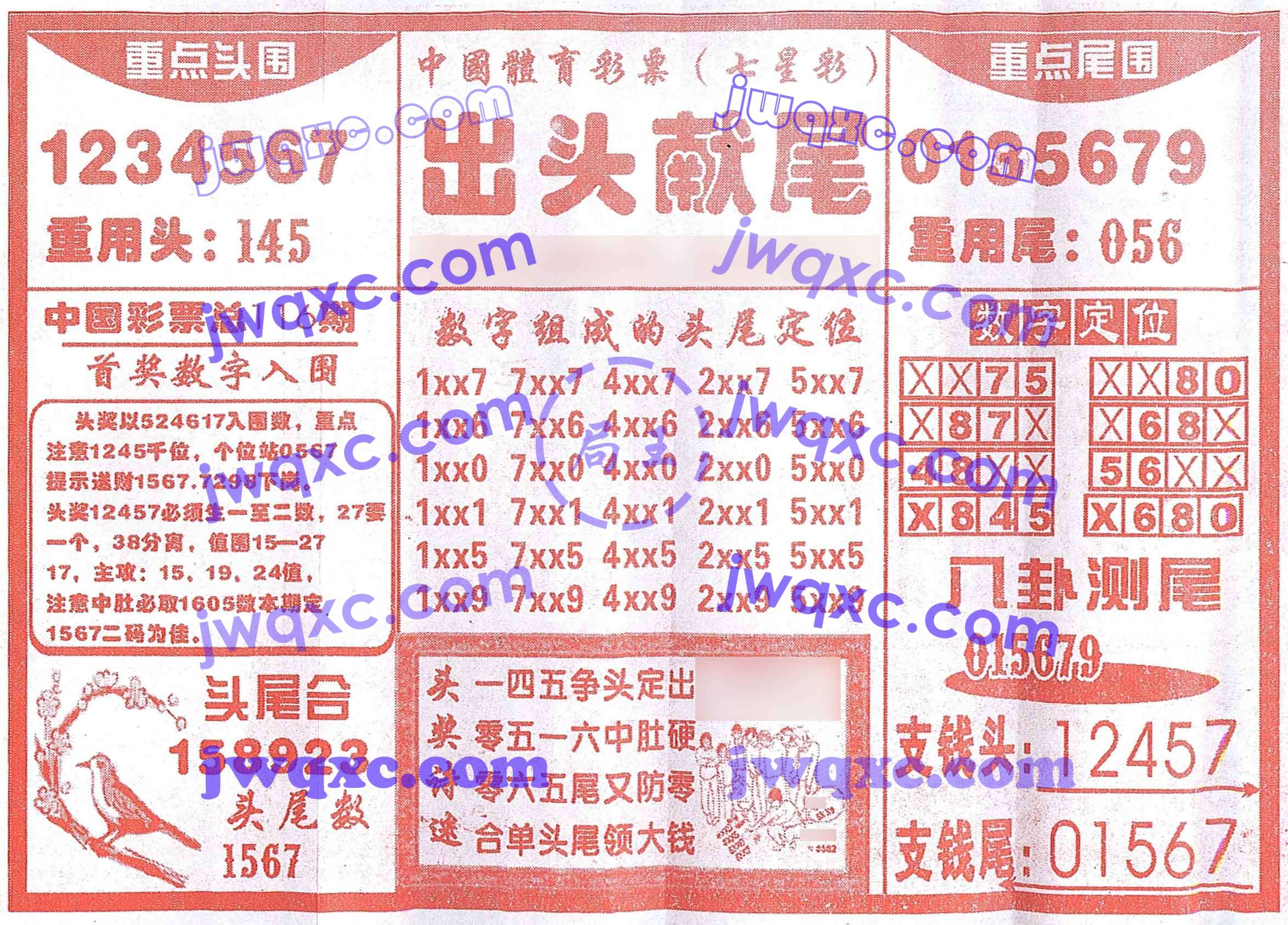 出头献尾