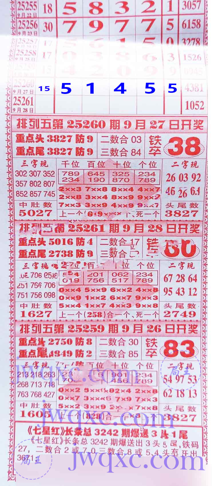 七星红